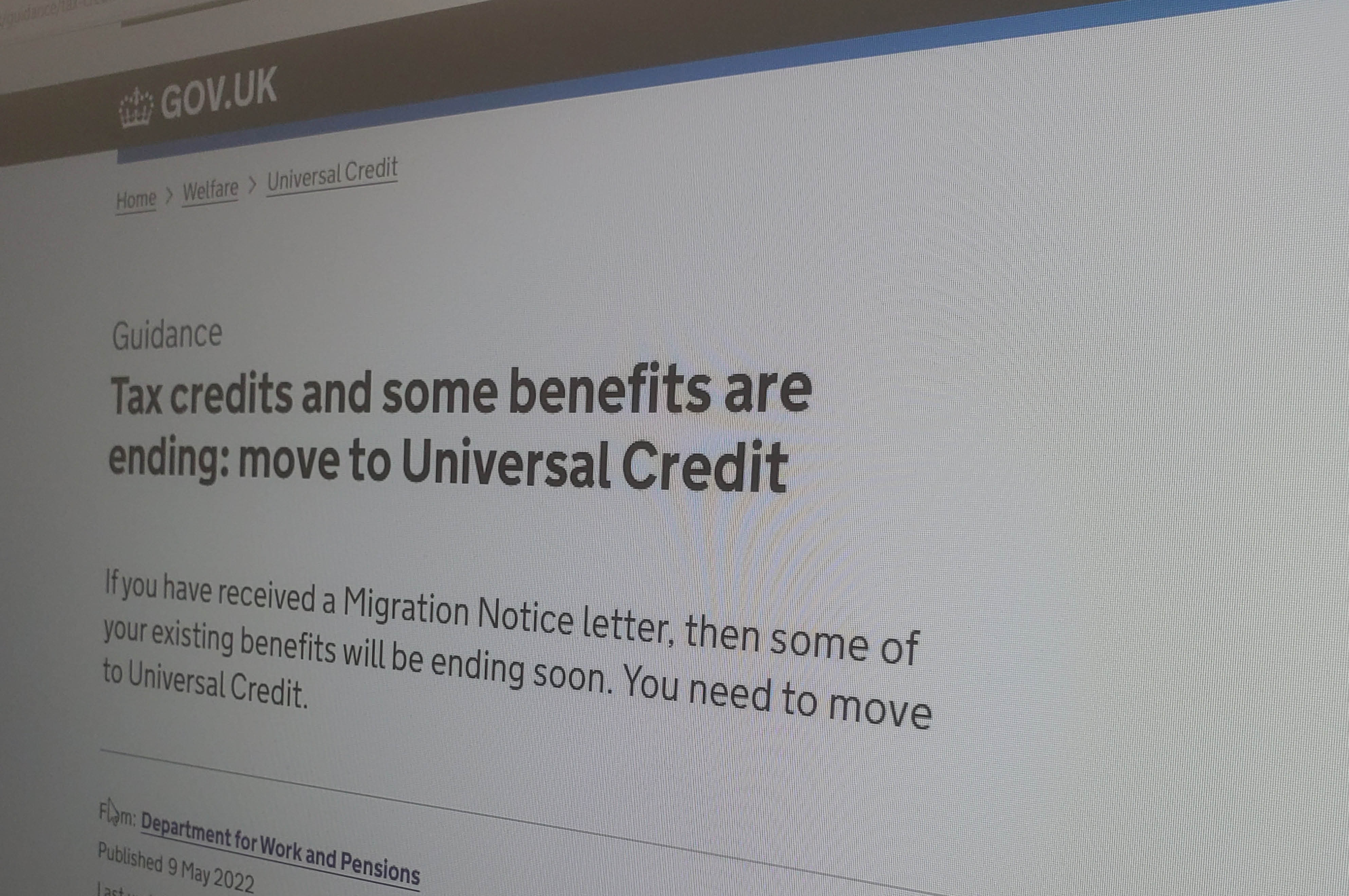 Universal credit